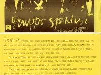 Gruppo Sportivo leaflet Feb 79